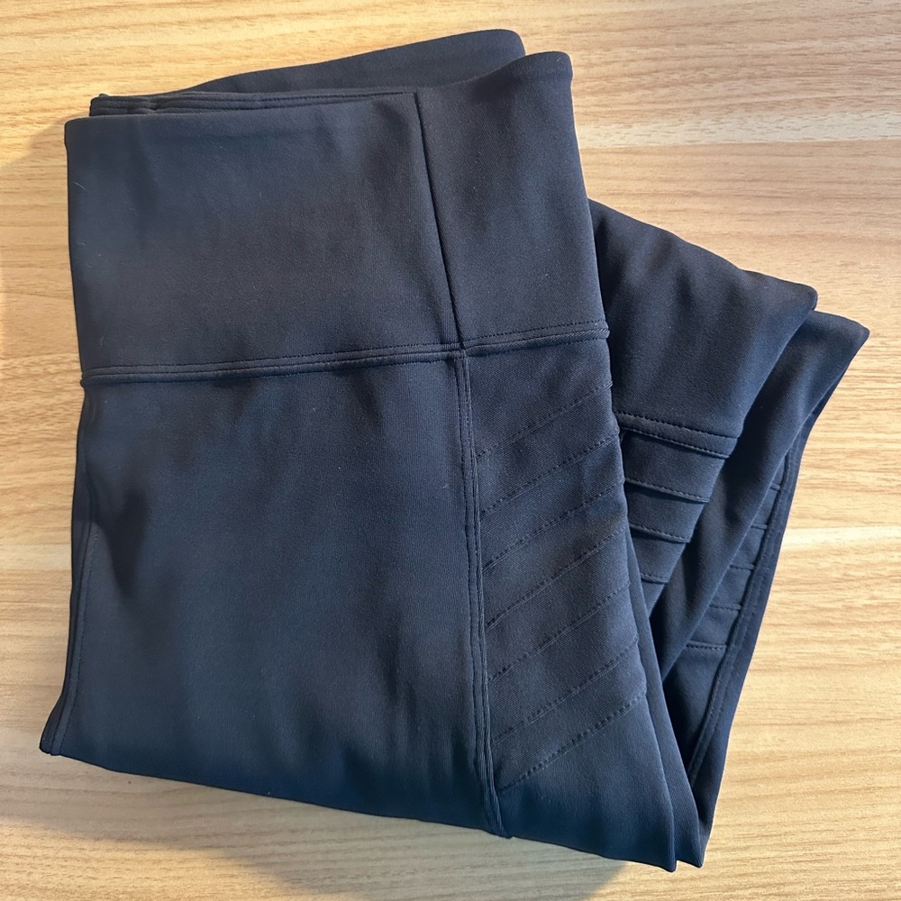 Athleta Black Moto Leggings